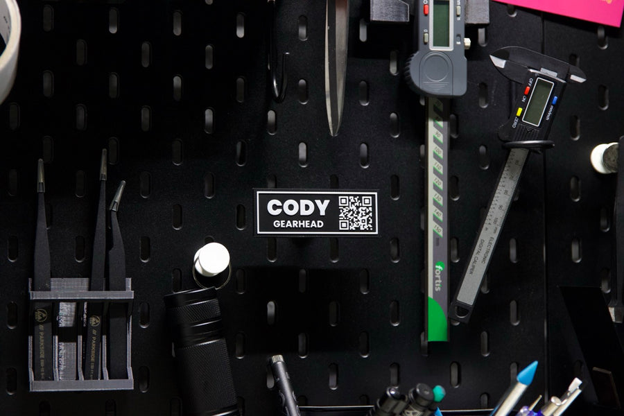 QR Code Name Patch