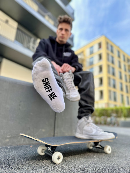 Sk8erboy® SNIFF ME Socks weiß