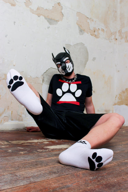 Sk8erboy® PUPPY Short Crew Socks weiß